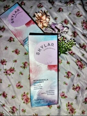 🩷 Skylar Boardwalk Delight 10ml Eau de Parfum Travel Spray Vanilla Cotton Candy